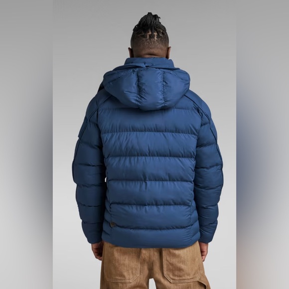G-STAR RAW • G-WHISTLER PADDED HOODED JACKET - Picture 3 of 16
